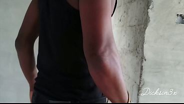 Ebony ph bitch gave me a blowjob before dogging him real hard in an uncompleted building