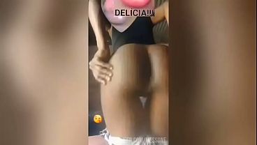Messone – Big African Booty Twerk in White Shorts